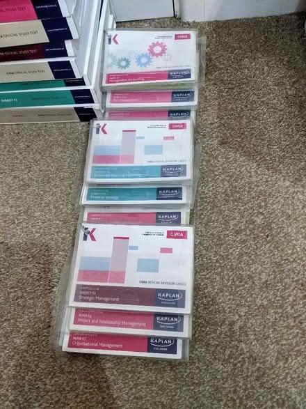 Photo of free CIMA books and revision cards (Eltham SE12) #2