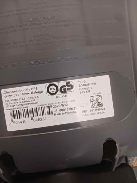 Photo of free Bike child seat, for toddler 9-22kg (Harringay, N4) #3