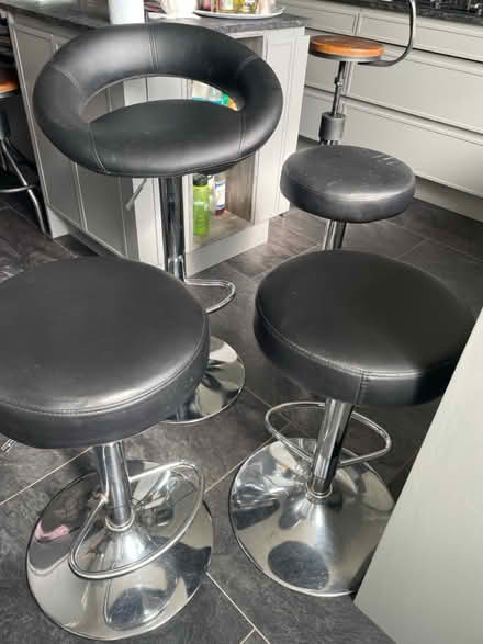 Photo of free Bar stools x4 (Horningsea CB25) #3