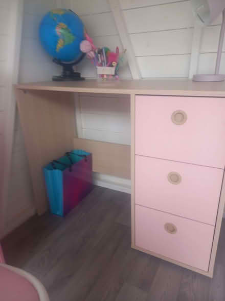 Photo of free Childs 3 drawer desk. (Hadleigh SS7) #2