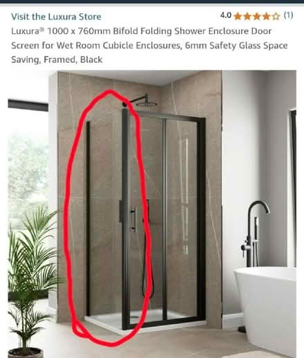 Photo of free Shower door only (Waterside KA3) #3