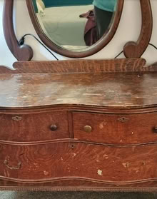 Photo of free Dresser with mirror (North side of Elmhurst) #2