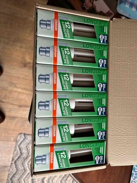 Photo of free OSRAM LONGLIFE Light Bulbs (Wallington PO16) #1