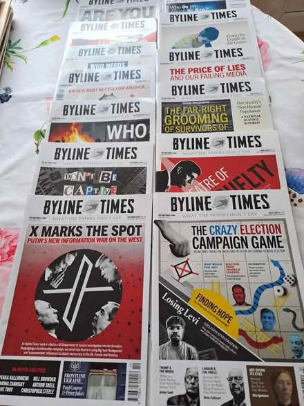 Photo of free Byline Times (Romford RM7) #1