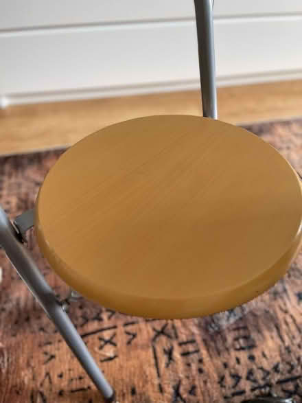 Photo of free Compact Folding Round chair (Furzton MK4) #4