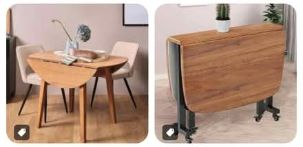 Photo of Drop leaf dining table. (Shawbirch TF1) #1