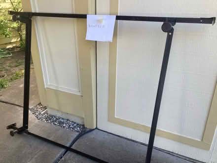 Photo of free Full size metal bed frame (NW Santa Rosa nr. Finley Ctr.) #2