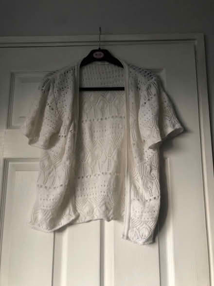 Photo of free Short sleeved cardigan (Westbury BA13) #1
