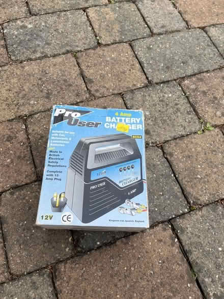 Photo of free Car battery charger (Shippon OX14) #1