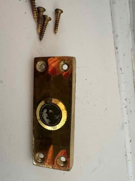 Photo of free Brass door bell cover (SE11) #2