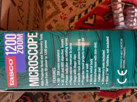 Photo of free Tasco 1200 microscope (Norton LD8) #3