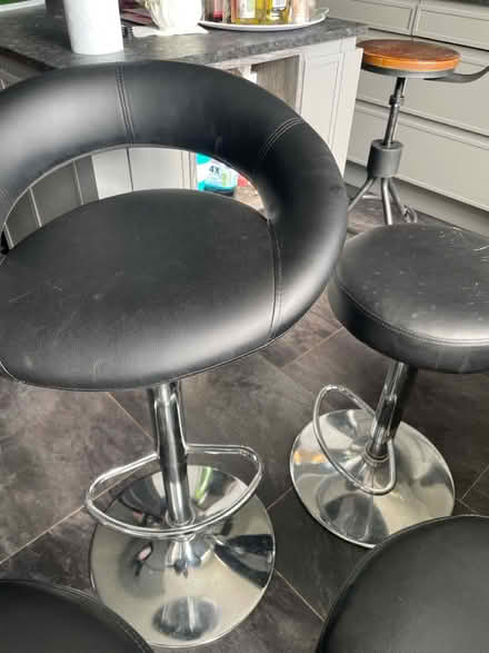Photo of free Bar stools x4 (Horningsea CB25) #1