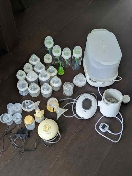 Photo of free Baby bottles, bottle warmer, steriliser, breast pumps (Widmore BR1) #1