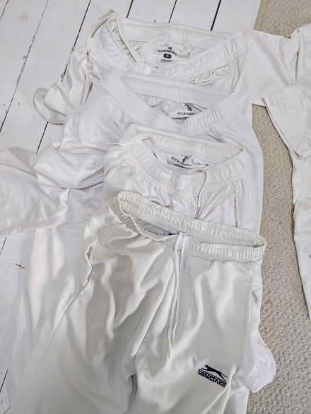 Photo of free Cricket whites bundle age 11-14 (Raynes Park SW20) #2