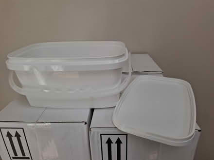Photo of free 2lt Plastic containers + lids (Utley BD20) #1
