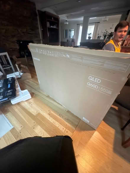 Photo of free 55inch card board TV Box (Meacham and Kirchhoff) #1