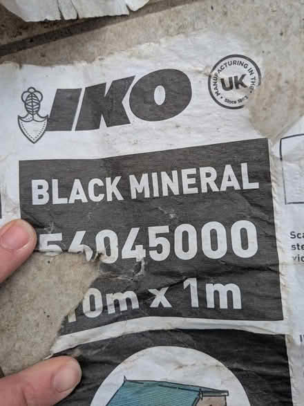Photo of free IKO shed fabric (Nottingham) #4