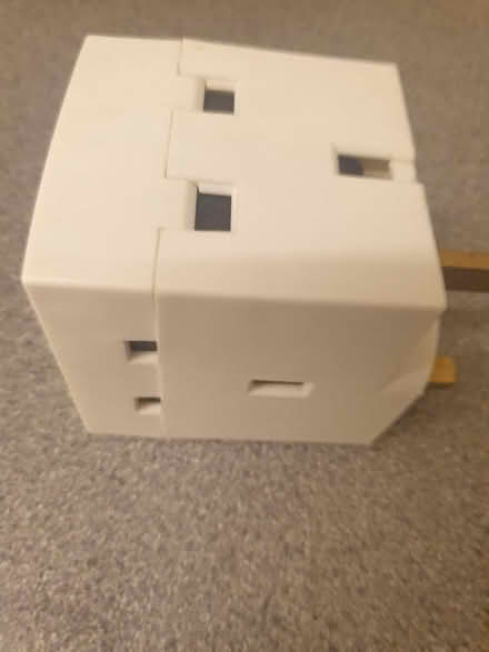 Photo of free 3 socket plug (Silver st, N18) #1