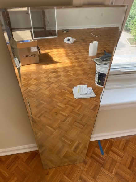 Photo of free Beveled door mirror (Adams Morgan) (Adams Morgan (20009)) #1