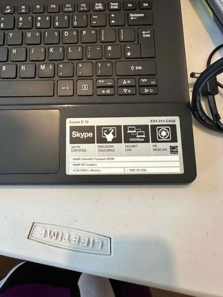 Photo of free Laptop Acer (Isleworth TW7) #3