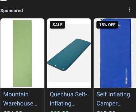 Photo of Self inflating camping mat (Nobold SY3) #1