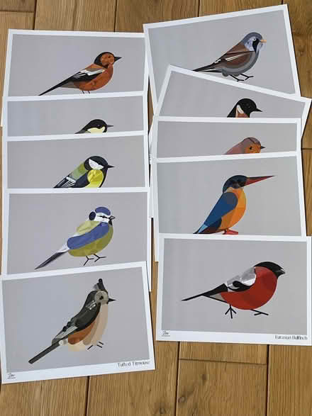 Photo of free 10 x geometric bird prints (New Eltham SE9) #1