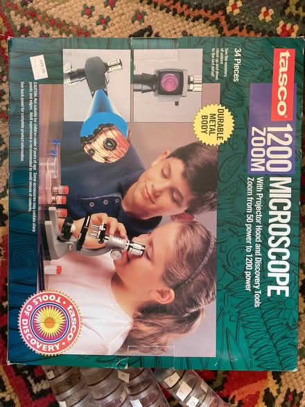 Photo of free Tasco 1200 microscope (Norton LD8) #2