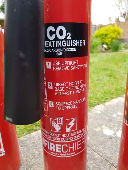 Photo of free 3 Empty CO2 Fire Extinguishers (North Abingdon, OX14) #2