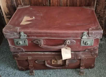 Photo of free Two Vintage Suitcases (TA1) #1