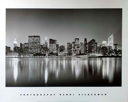 Photo of free Three Black and White Posters of New York City (Gleadless S12) #3