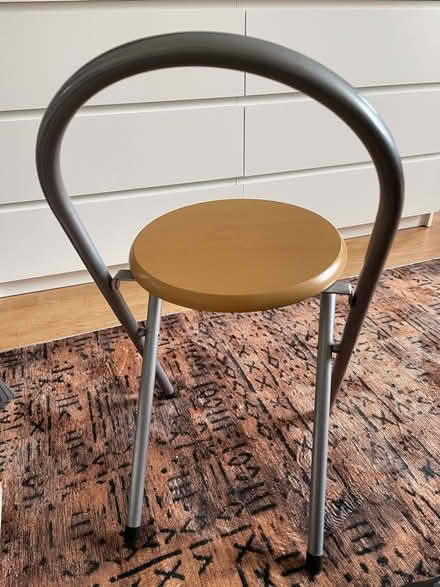Photo of free Compact Folding Round chair (Furzton MK4) #2