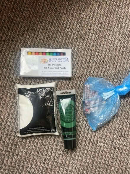 Photo of free Acrylic paint and oil pastels etc (Mount Pleasant ST4) #1