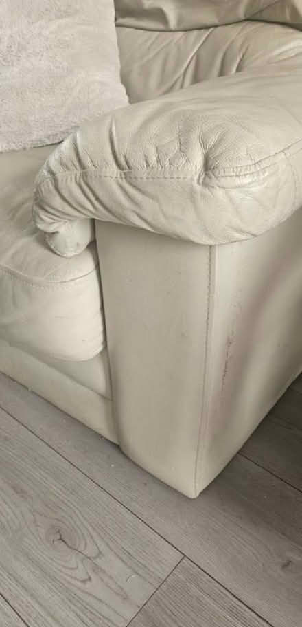 Photo of free Cream Sofa (Hunts Cross L26) #4