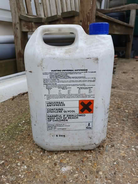 Photo of free 2.5 litres of Antifreeze (GU2 Stoughton) #2