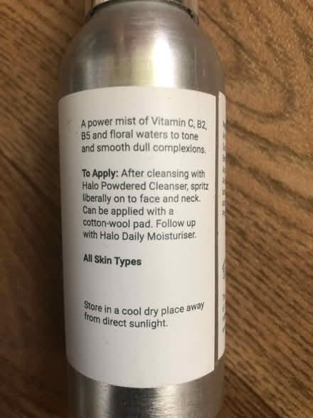 Photo of free Face Mist (Shepherd’s Bush W12) #2