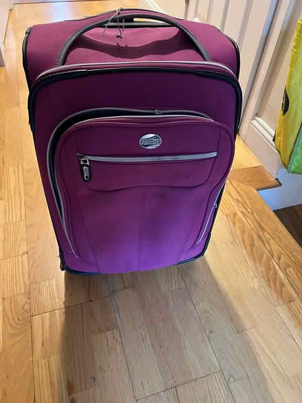 Photo of free Used suitcase with roller wheels (Porter Square) #1