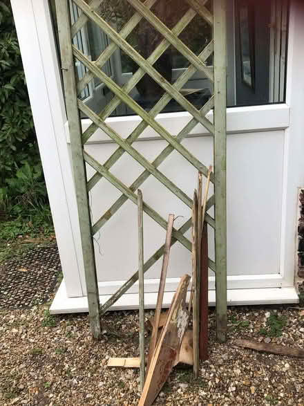 Photo of free old trellis/firewood (Sprowston NR7) #1