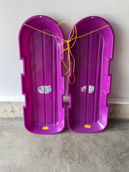 Photo of free Plastic sleds (Hyde Park) #1