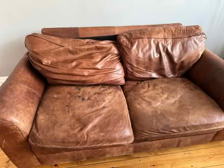 Photo of free Leather sofa and armchair (Finchley N12) #2