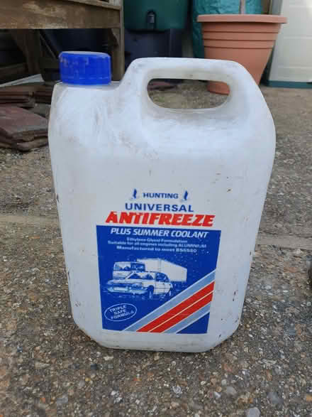 Photo of free 2.5 litres of Antifreeze (GU2 Stoughton) #1
