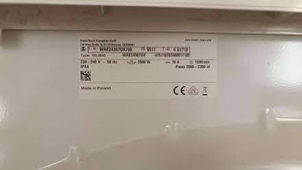 Photo of free Washing machine - old but working (Near Church of Saint Mary KT4) #2