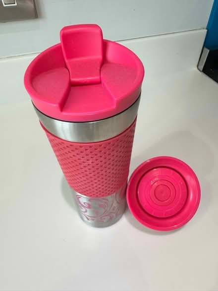 Photo of free Pink thermal mug (Howhlill Quarries HG2) #1