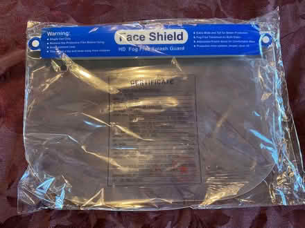 Photo of free New Face Shields (Near Eubank Costco (SE)) #1