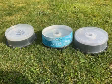 Photo of free DVD-R cake boxes x 3, many unused. (Hassocks BN6) #1