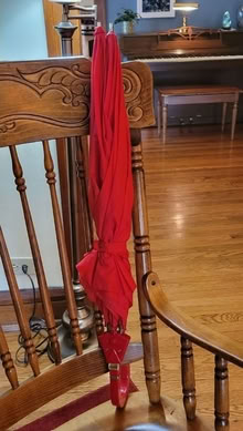 Photo of free Double umbrella (North side of Elmhurst) #2
