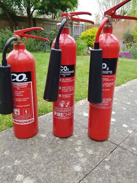 Photo of free 3 Empty CO2 Fire Extinguishers (North Abingdon, OX14) #1