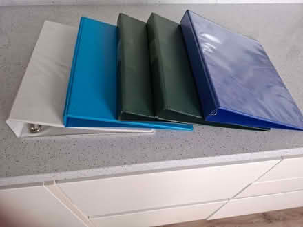 Photo of free 5 used ring binders (Carnforth LA5) #1