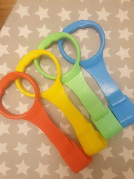 Photo of free Baby Pull-to-stand rings (Silver st, N18) #1