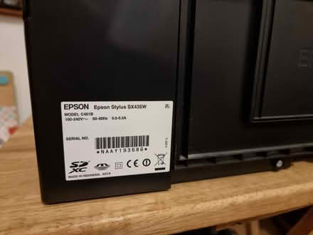 Photo of free Epson printer/scanner with ink (SE6) #2