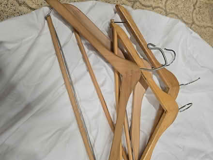 Photo of free Wooden hangers (Woodridge) #1